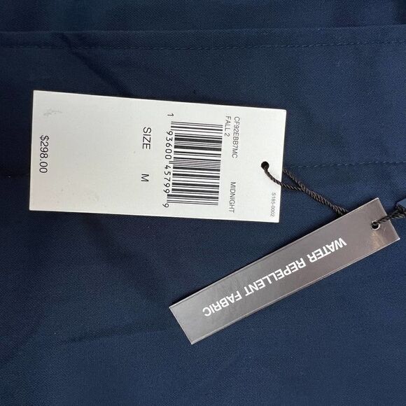 New Michael Kors Men Blue Jacket Waterproof Coat US Medium Midnight Blue $298 - Picture 8 of 15